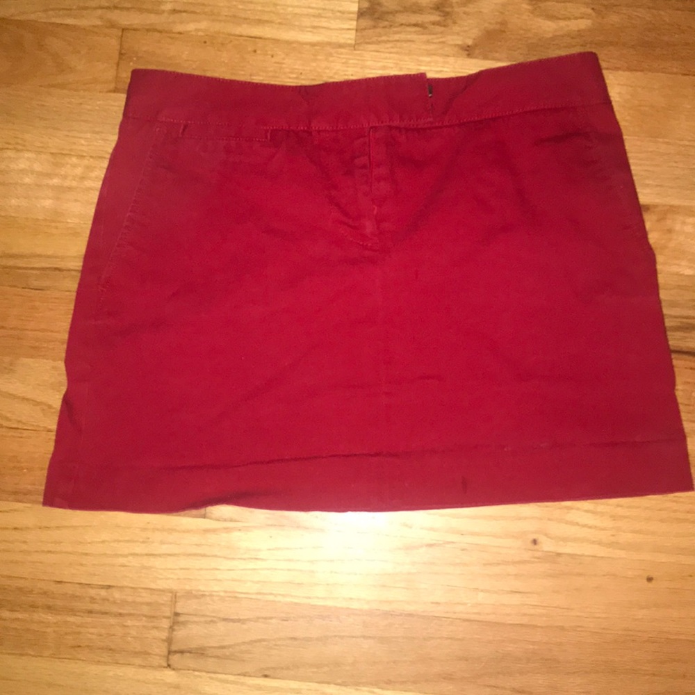J crew red mini